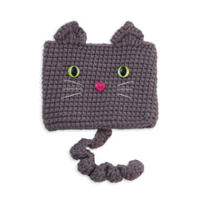 Load image into Gallery viewer, Cat Crochet Cozy. Crochet Cat Gift