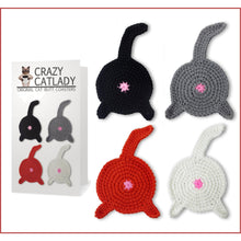 Load image into Gallery viewer, A Great Addition to Cat Butt Jewelry - CAT BUTT COASTERS!