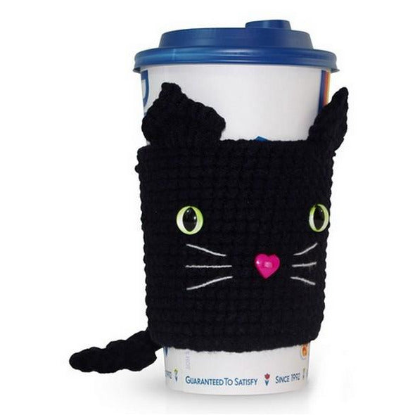 Crochet Cat Drink Cozy — Pops de Milk - Fun and Nerdy Crochet Patterns