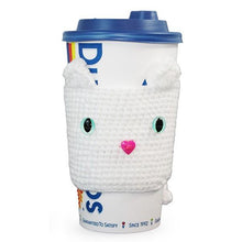 Load image into Gallery viewer, Cat Coffee Cup Cozy Sleeve
